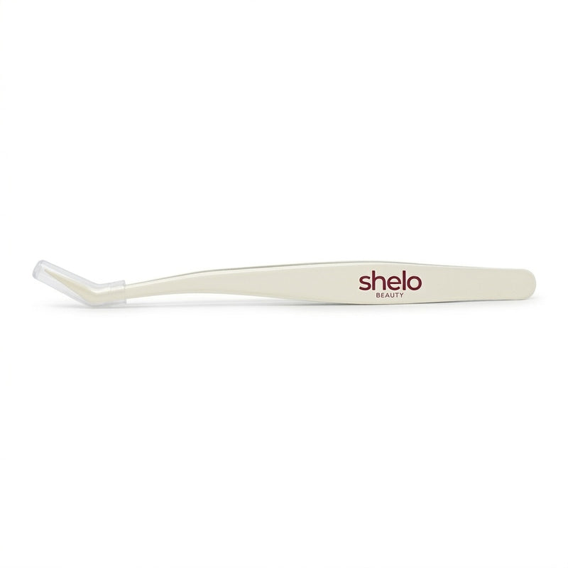 Pinzas antiadherentes para pestañas Shelo